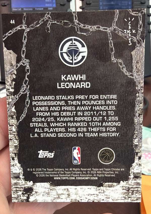 Card back