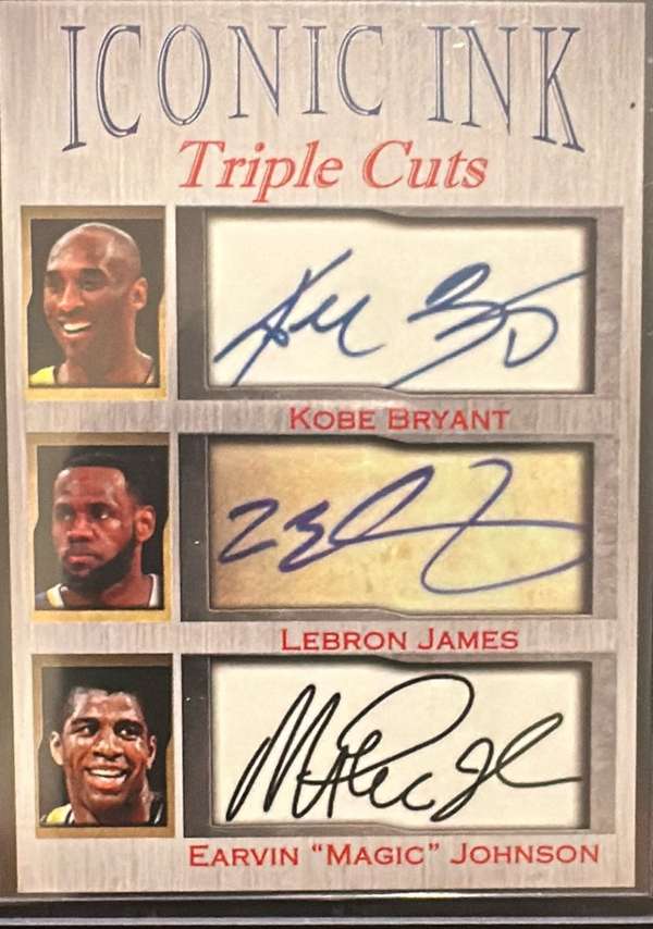 Kobe Bryant, Lebron James, Earvin "Magic" Johnson