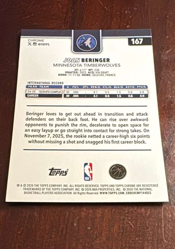 Card back
