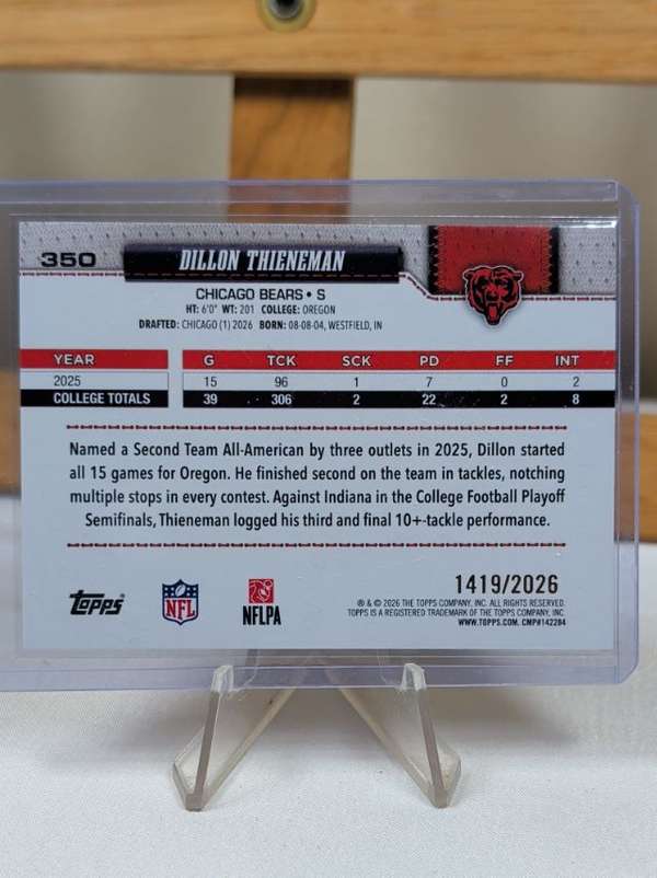 Card back