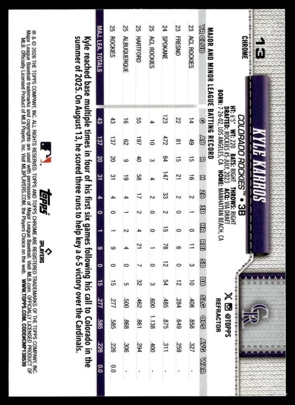 Card back