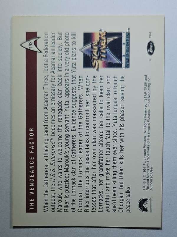 Card back