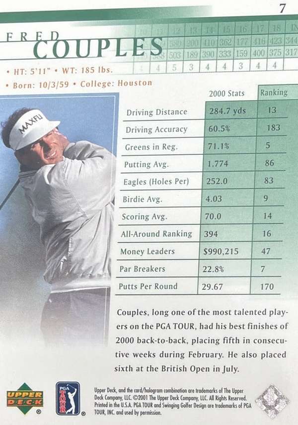 Card back