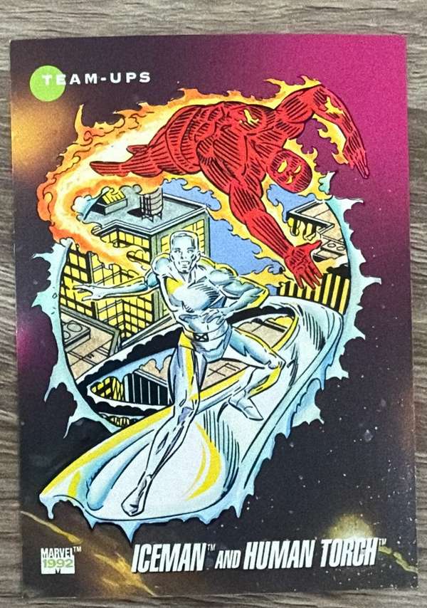 Iceman and Human Torch
