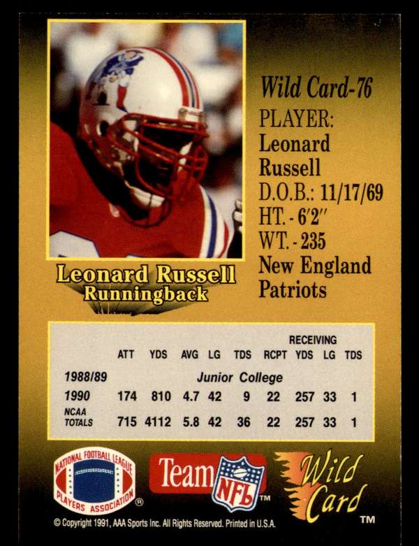 Card back