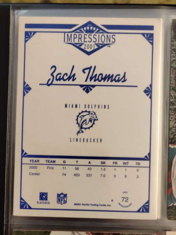 Card back