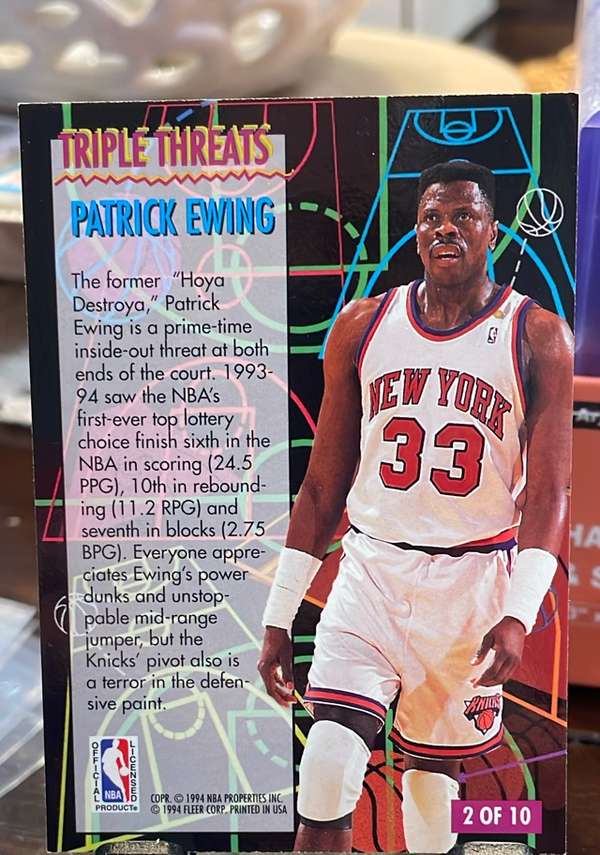 Card back