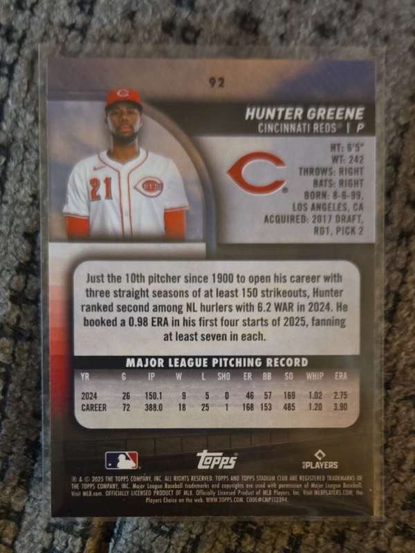 Card back