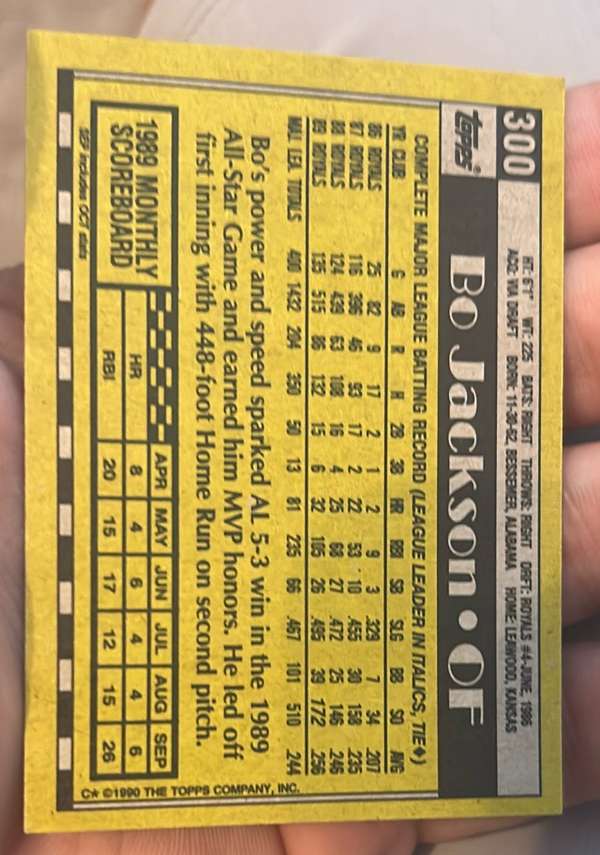 Card back