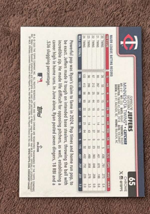 Card back