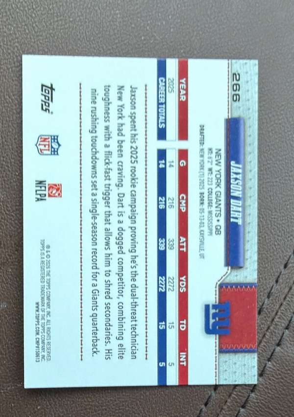 Card back
