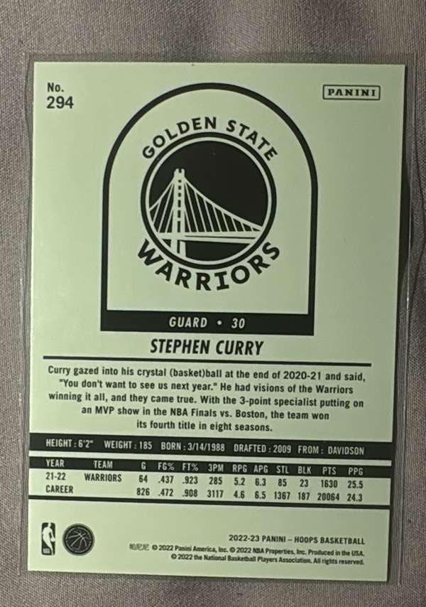 Card back