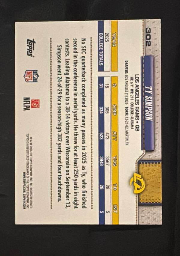 Card back