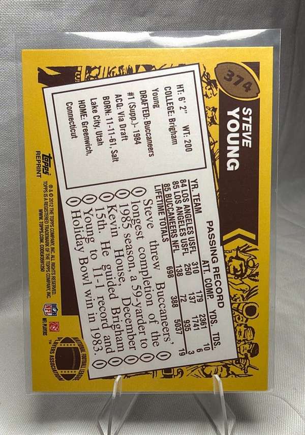 Card back