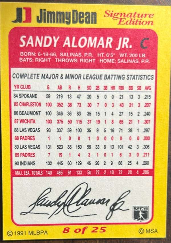 Card back