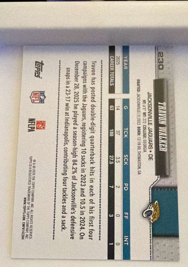Card back