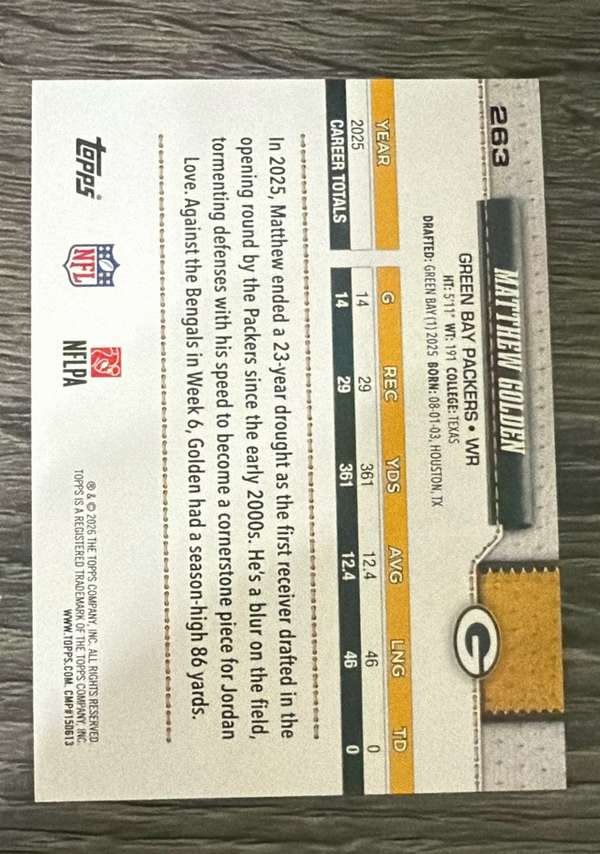 Card back