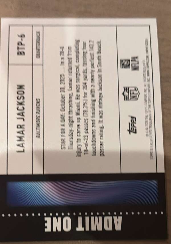 Card back