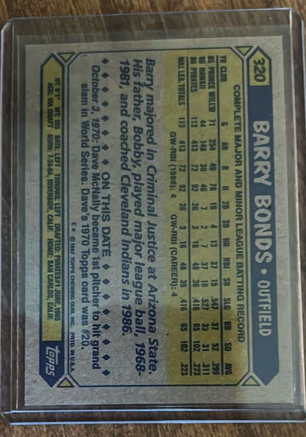 Card back