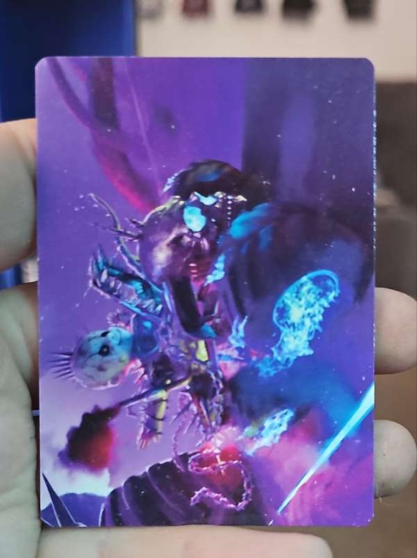 Pactdoll Terror Art Card (Gold-Stamped Signature)