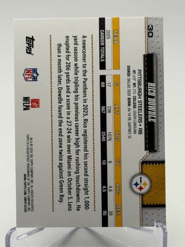Card back