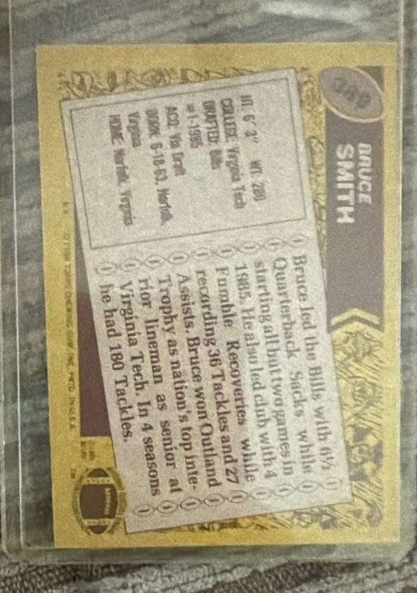 Card back