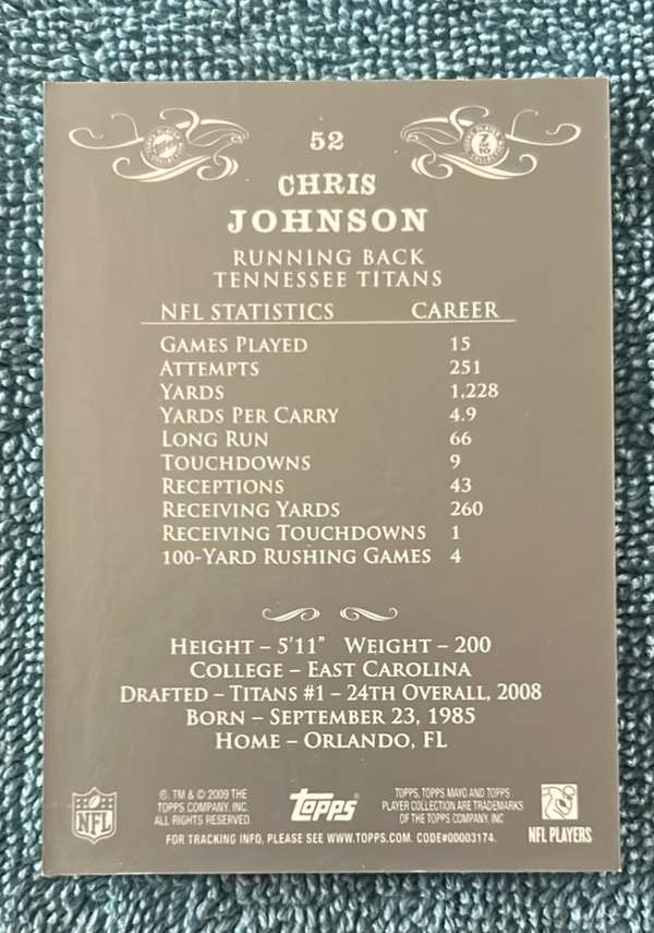 Card back