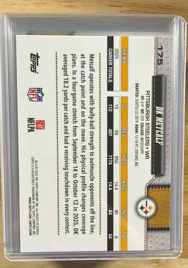 Card back
