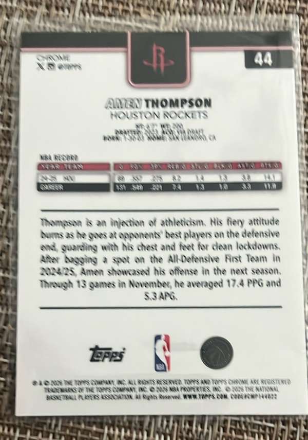 Card back