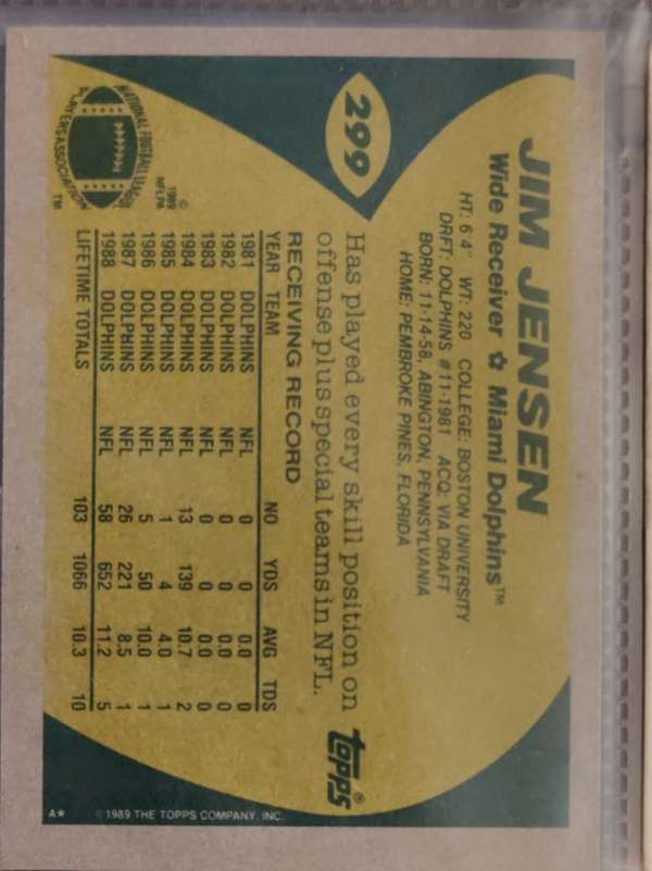 Card back
