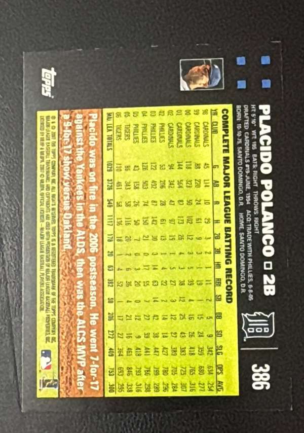 Card back