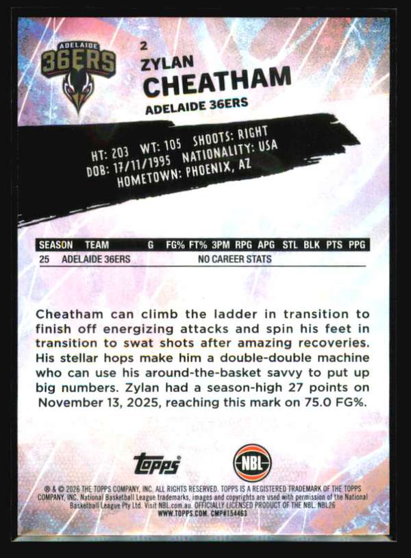 Card back