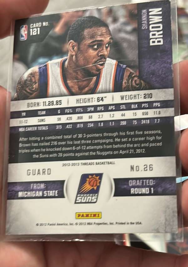 Card back