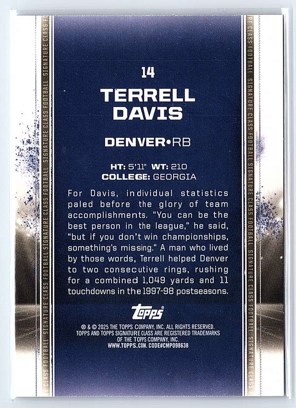 Card back