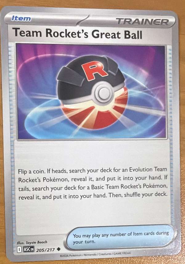 Team Rocket's Great Ball