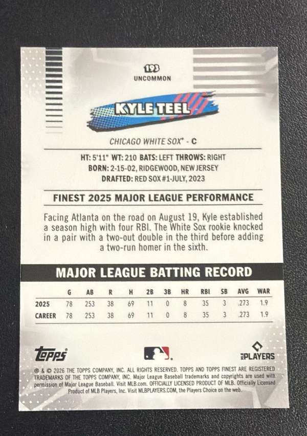 Card back