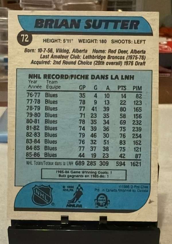 Card back