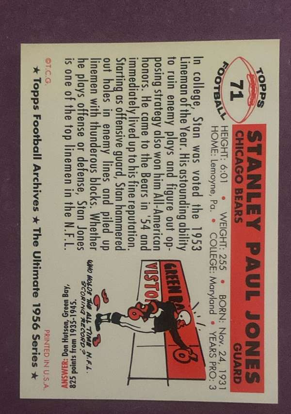 Card back
