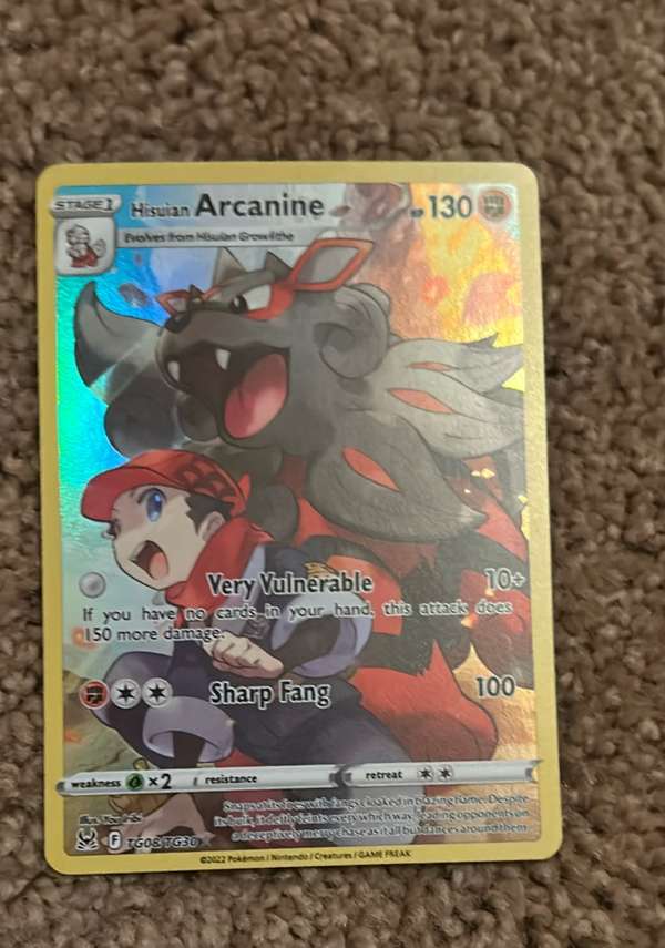 Hisuian Arcanine