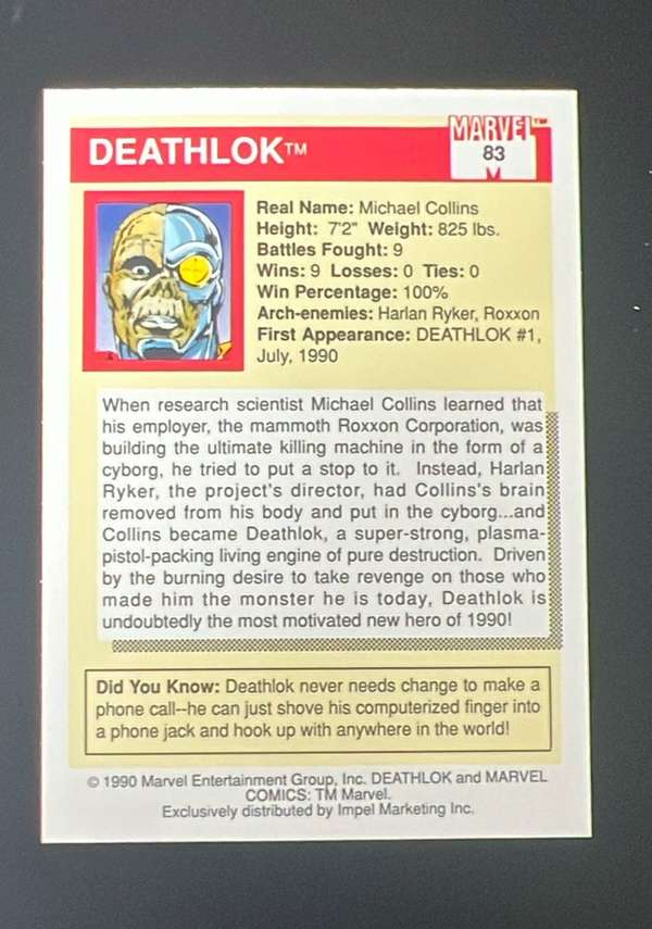 Card back