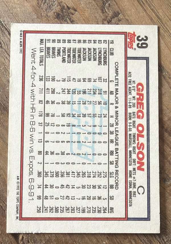 Card back