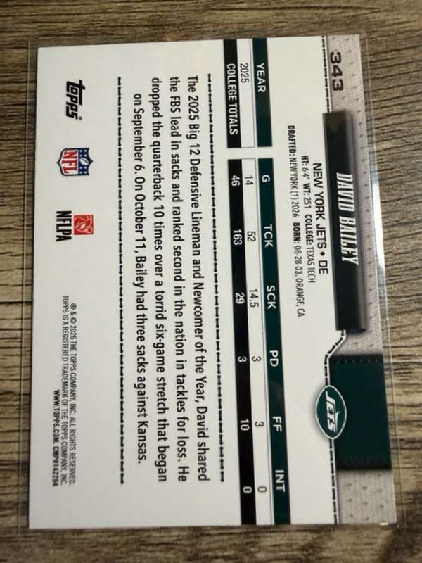 Card back