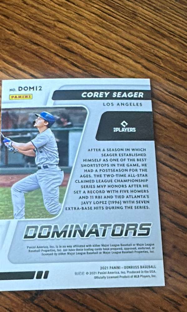 Card back