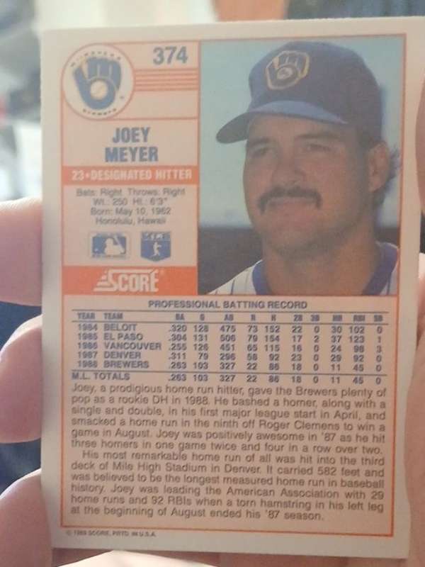Card back