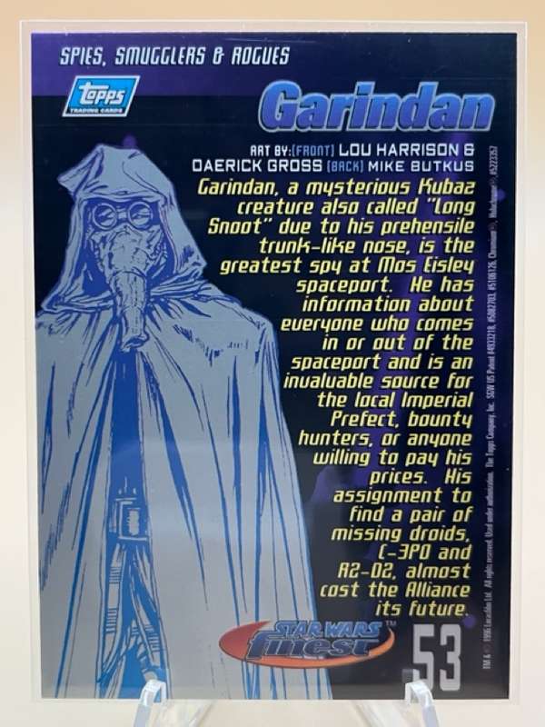 Card back
