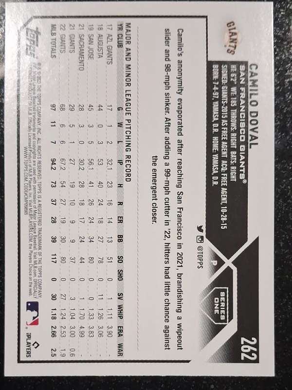 Card back