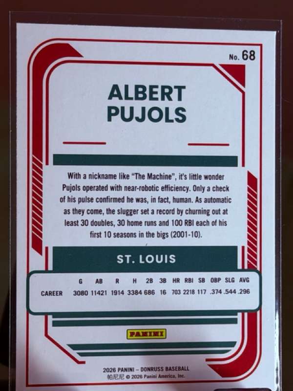 Card back