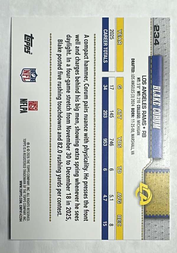 Card back