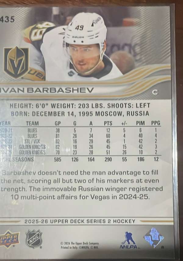 Card back