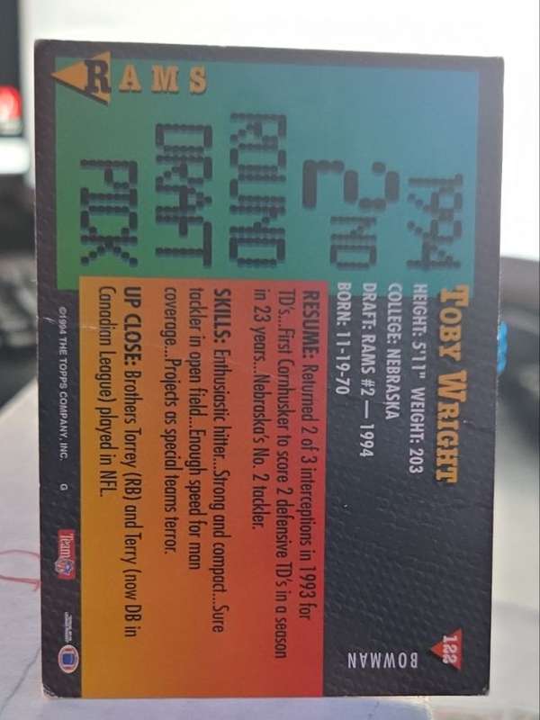 Card back